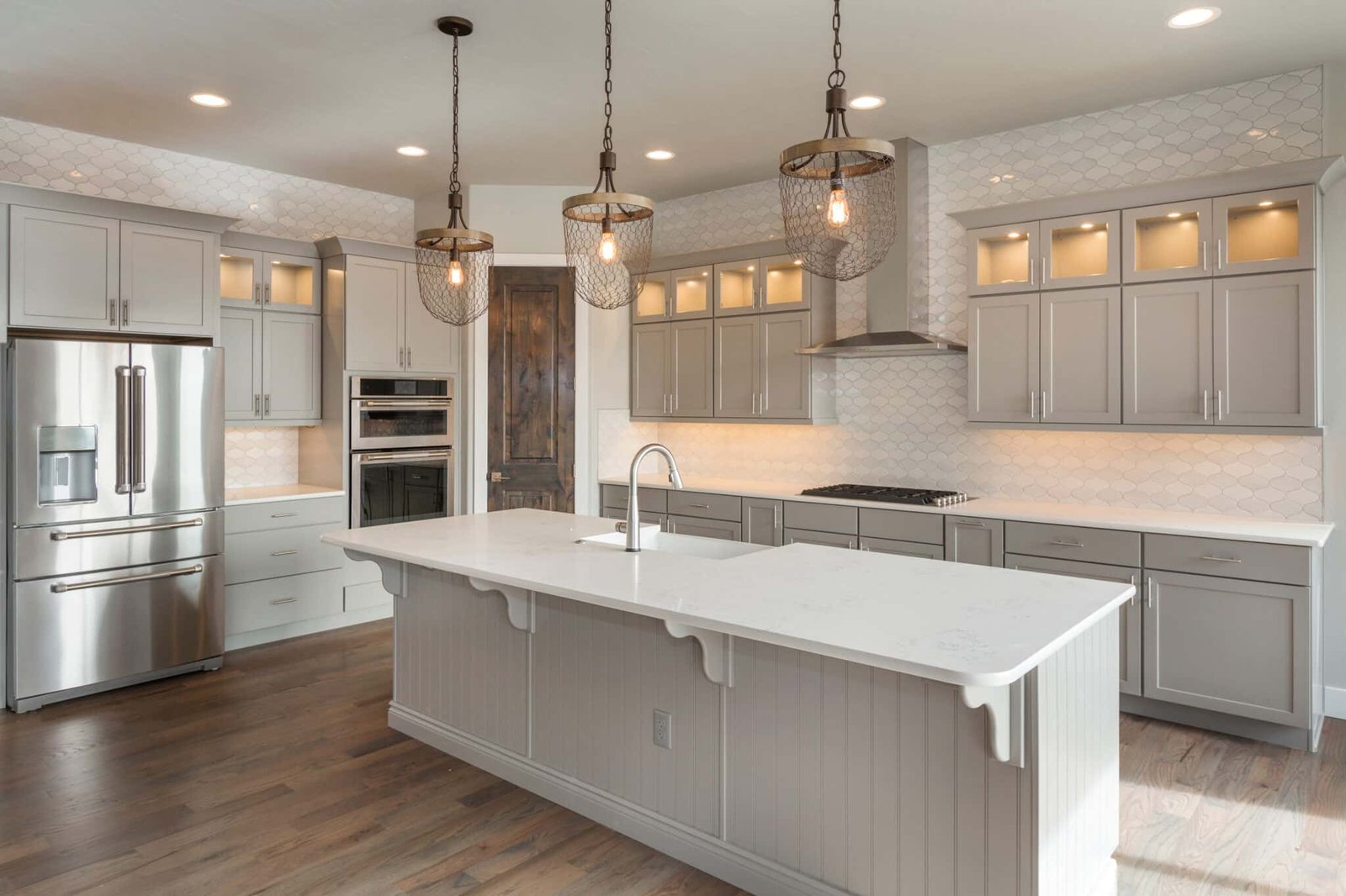 Transitional Kitchen Remodel in Staten Island, NY by DURABILT GC Renovation and Remodeling Contractor project photo