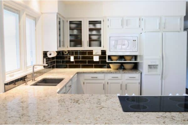 Greige Kitchen Cabinets